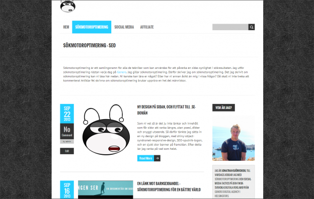 Responsive Boldr-WordPress templatet sökmotoroptimerat