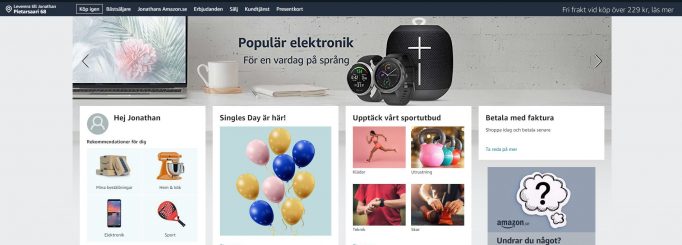 Amazon lanserar i Sverige – Så här påverkas Google organiska och betalda trafiken på svenska